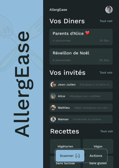 Image de couverture projet AllergEase